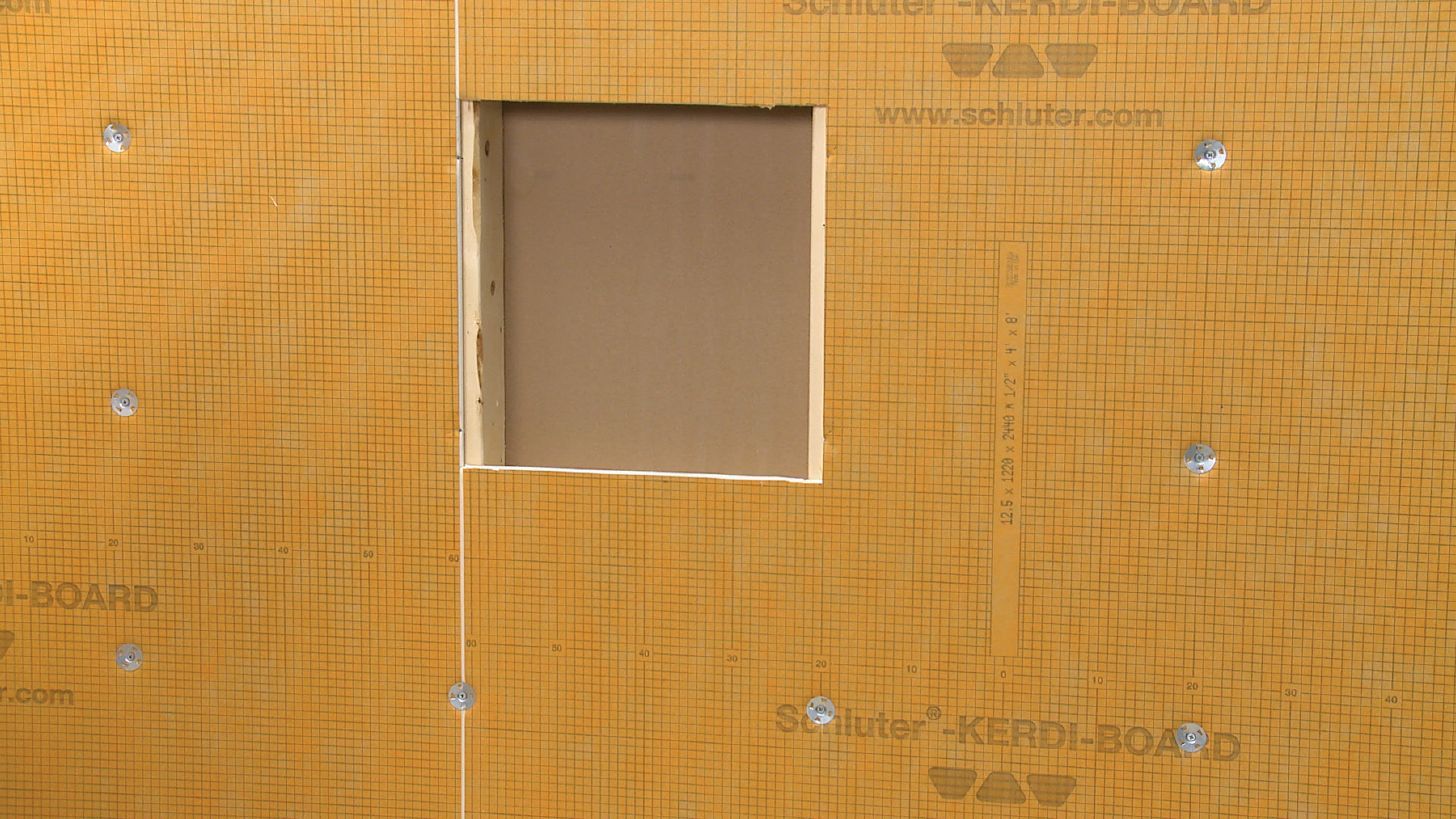 Schluter Kerdi-board-sn Dusche Nische Mit Ablage – 30,5 X 50,8 Cm, Wasserdicht & Wärmedämmend